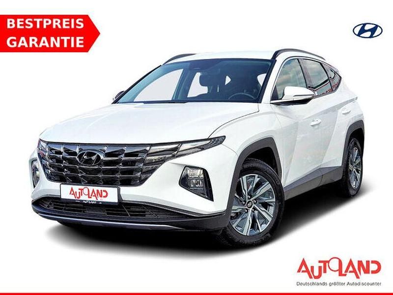 Weiss Gebraucht 2021 Hyundai Tucson SUV | 25.990 € (Fairer Preis) - Bild 1/4