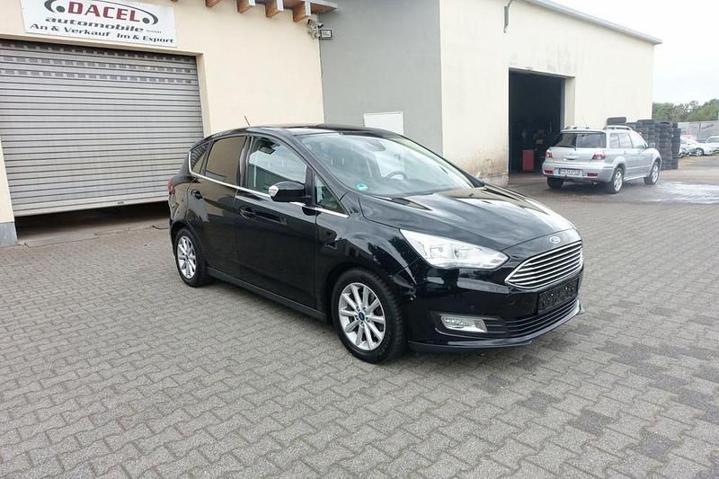 Schwarz Gebraucht 2017 Ford C-MAX Titanium Van / Kleinbus | 7.900 € (Superpreis) - Bild 1/4