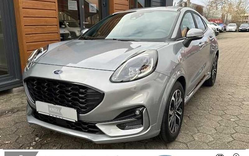 Grau Gebraucht 2023 Ford Puma Gen-E ST-Line SUV | 16.999 € - Bild 1/4