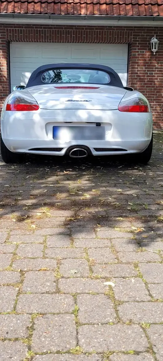 Second-hand Porsche Boxster 227 CP (166 kW) 2004 Alb Cabrio