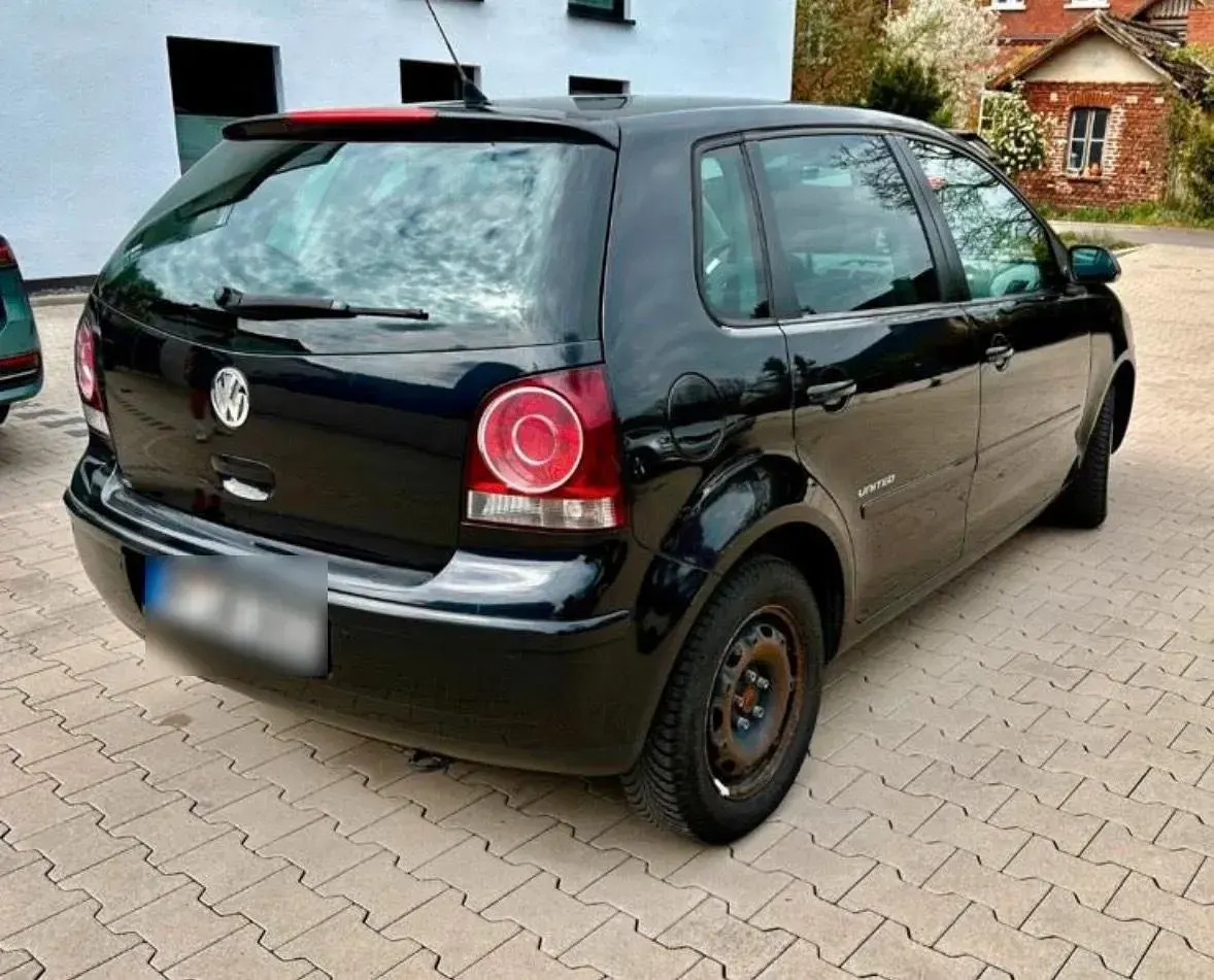 Gebraucht VW Polo 80 PS (58 kW) 2007 Schwarz Kleinwagen