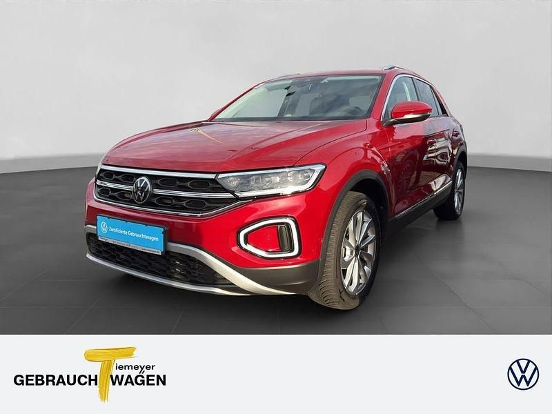 Rot Gebraucht 2023 VW T-Roc IQ Drive SUV | 27.740 € (Guter Preis) - Bild 1/4