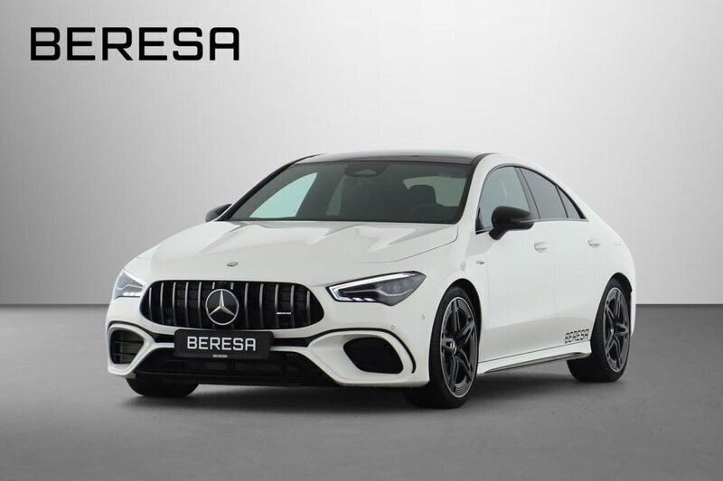 Unilack polarweiß Gebraucht 2024 Mercedes CLA45 AMG AMG Coupé | 59.990 € (Fairer Preis) - Bild 1/4