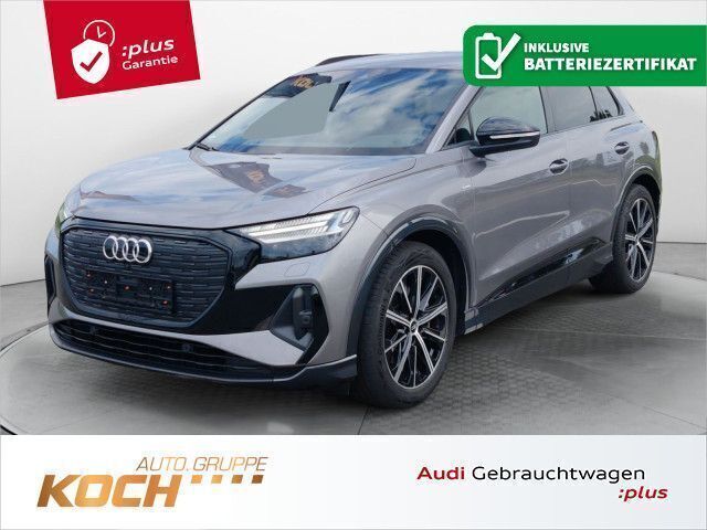 Taifungrau metallic Gebraucht 2022 Audi Q4 e-tron Ambiente SUV | 33.890 € (Fairer Preis) - Bild 1/2