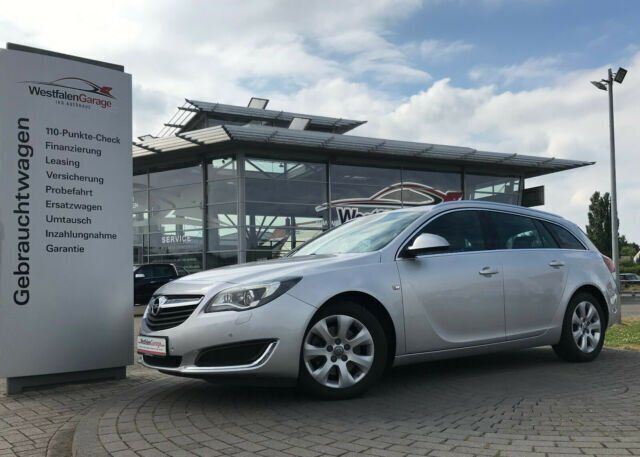 Silber metallic Gebraucht 2016 Opel Insignia Kombi | 14.190 € (Teuer) - Bild 1/4