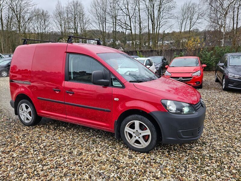 Gebraucht VW Caddy 109 PS (80 kW) 2015 Rot Van / Kleinbus