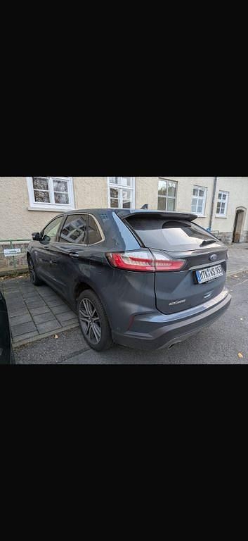 Blau Gebraucht 2019 Ford Edge ST-Line SUV | 19.500 € (Superpreis) - Bild 1/4