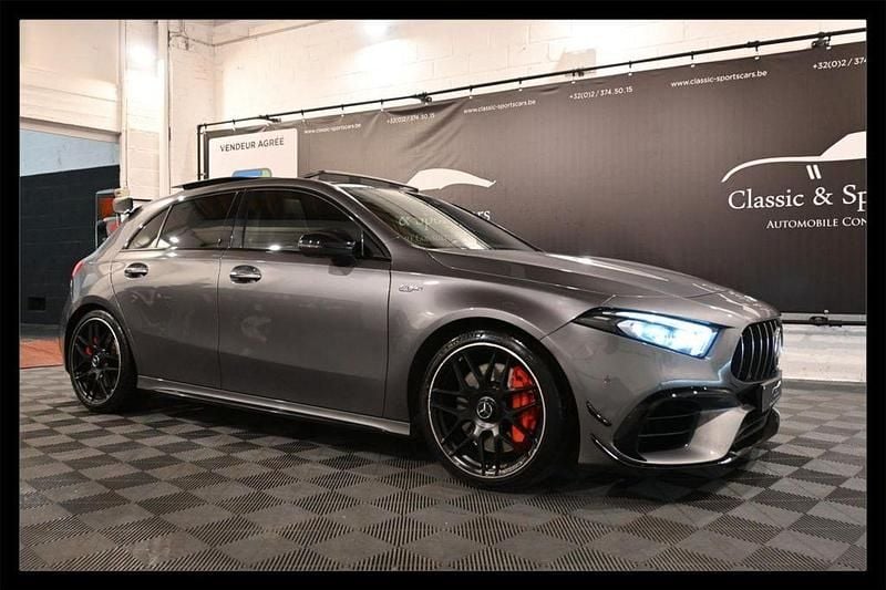 Grau Gebraucht 2021 Mercedes A45 AMG AMG Limousine | 40.950 € (Fairer Preis) - Bild 1/4