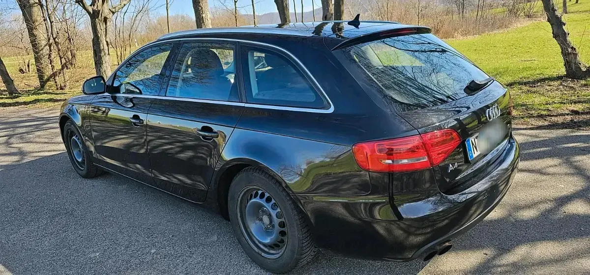 Gebraucht Audi A4 S-Line 160 PS (117 kW) 2008 Schwarz Kombi
