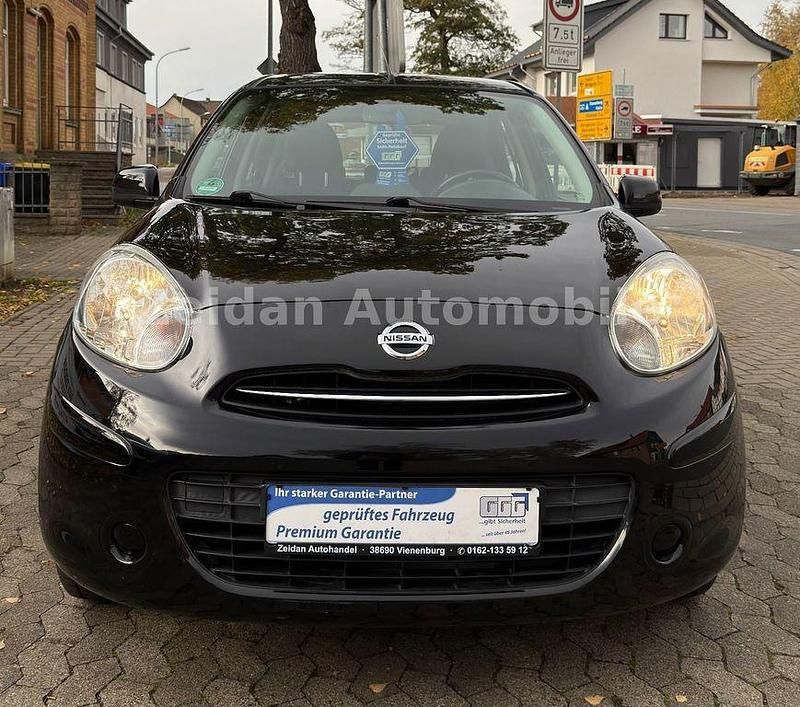 Gebraucht Nissan Micra Acenta 80 PS (58 kW) 2011 Schwarz Kleinwagen