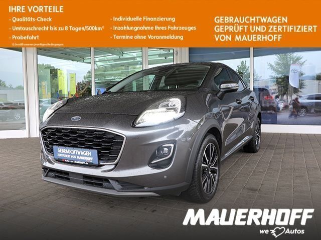 Magneticgrau (metallic) Gebraucht 2021 Ford Puma Titanium X SUV | 22.990 € (Etwas zu teuer) - Bild 1/4