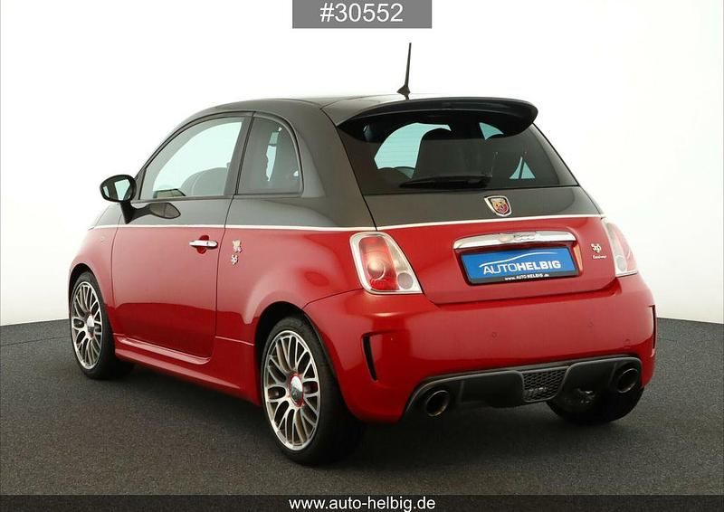 Gebraucht Abarth 595 Turismo 160 PS (117 kW) 2016 Grigio pista / rosso officina Kleinwagen