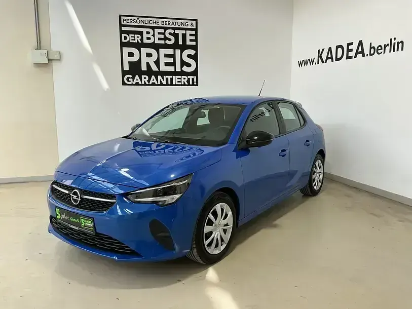 Gebraucht Opel Corsa 101 PS (74 kW) 2023 Perl blau/voltaik blau (metallic) Kleinwagen