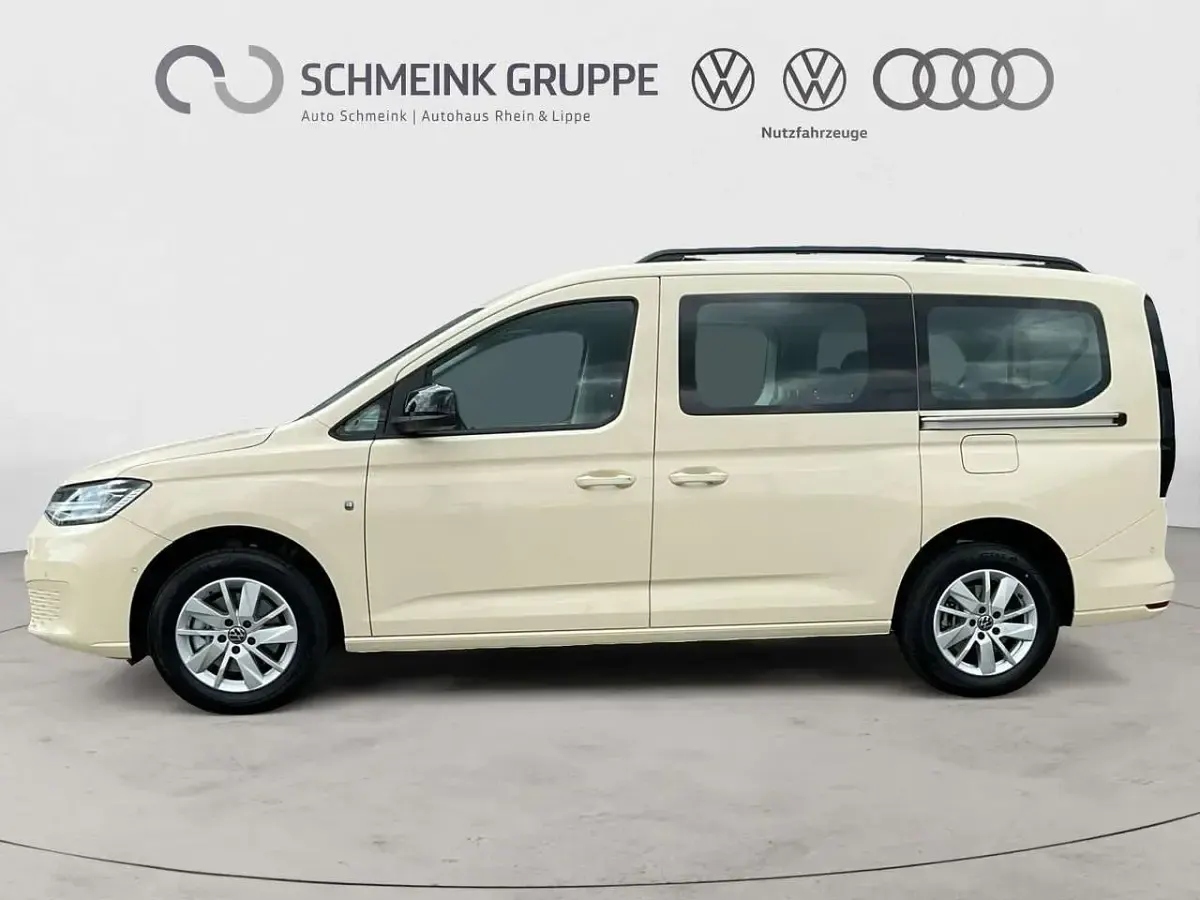 Neu VW Caddy Life 122 PS (89 kW) 2025 Hellelfenbein r1015 Van / Kleinbus