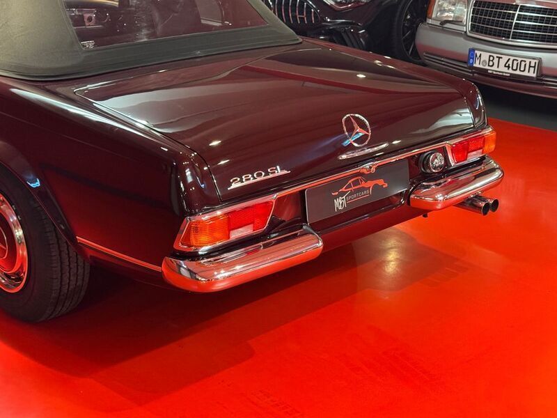Gebraucht Mercedes SL280 170 PS (125 kW) 1968 Rot Cabrio