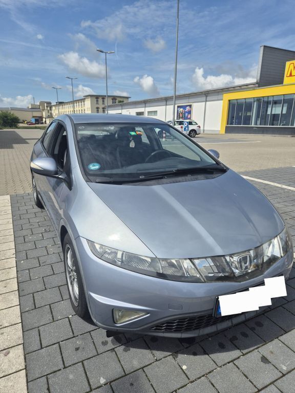 Blau Gebraucht 2007 Honda Civic Comfort Limousine | 3.890 € (Guter Preis) - Bild 1/4