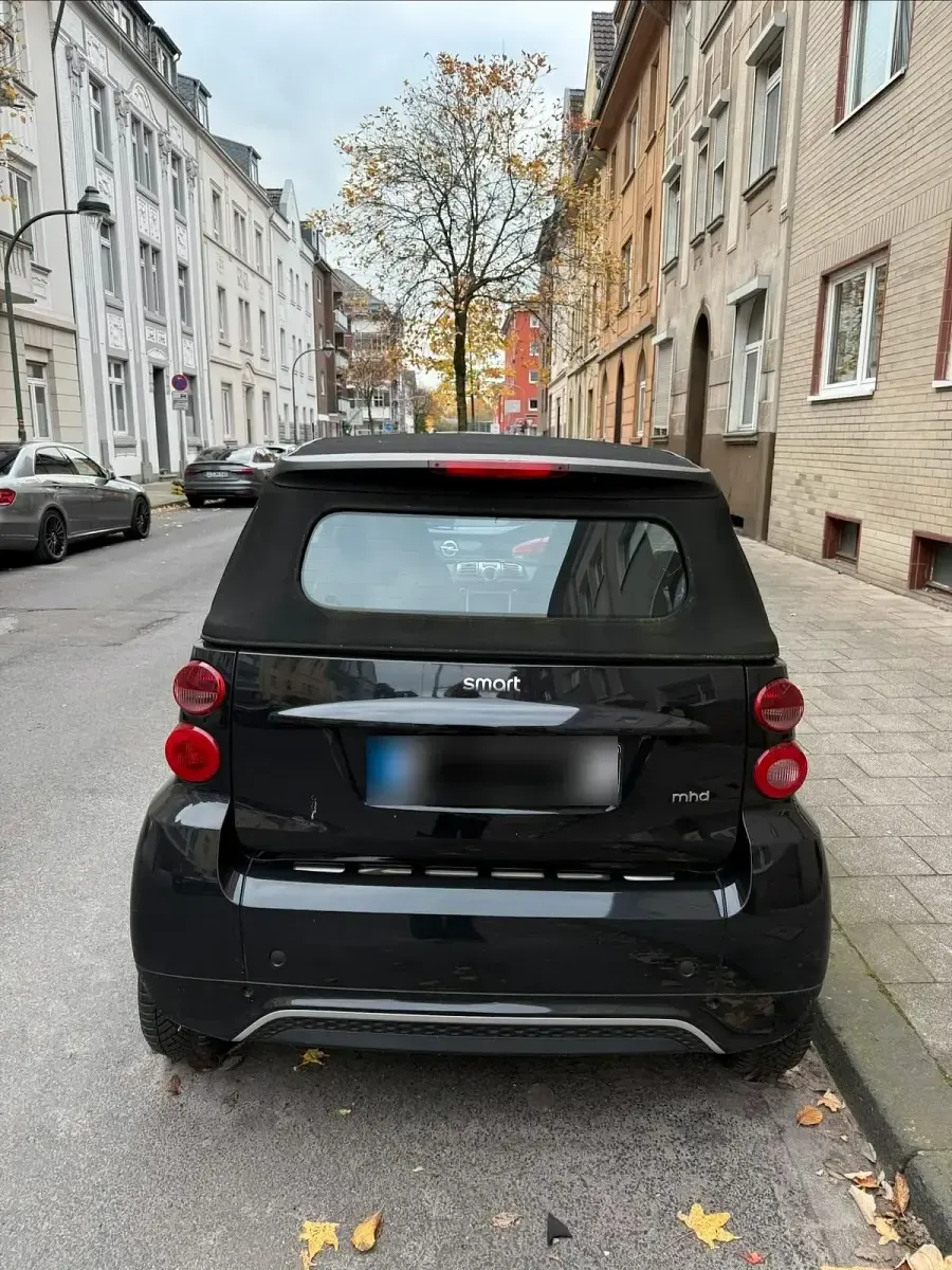 Gebraucht Smart ForTwo Cabrio 71 PS (52 kW) 2014 Schwarz Cabrio