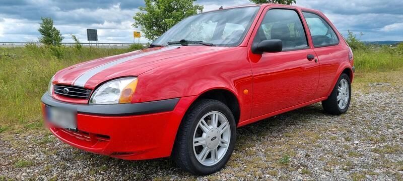 Rot Gebraucht 2000 Ford Fiesta Kleinwagen | 999 € (Fairer Preis) - Bild 1/4