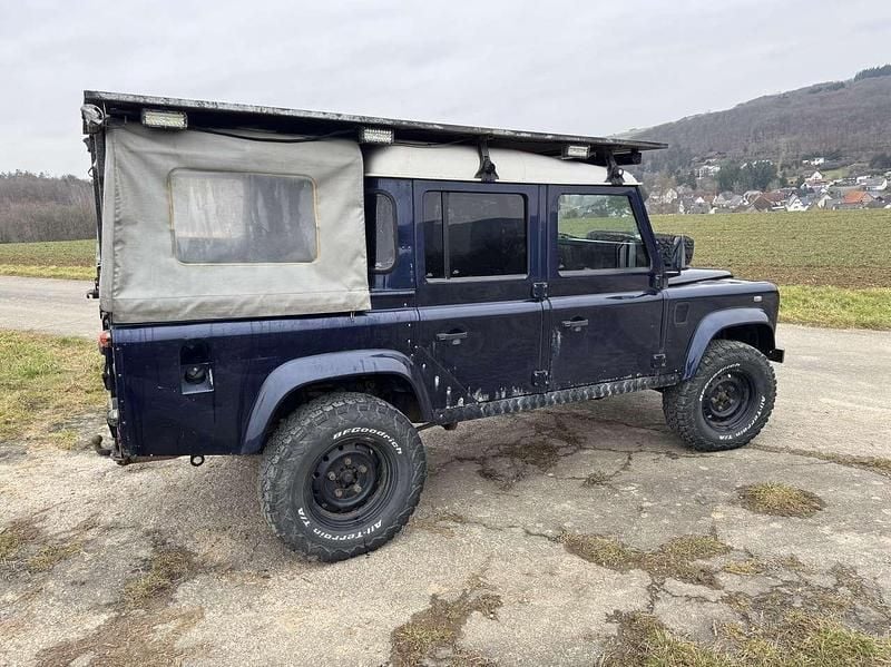 Gebraucht Land Rover Defender SE 122 PS (89 kW) 2003 Blau Kombi