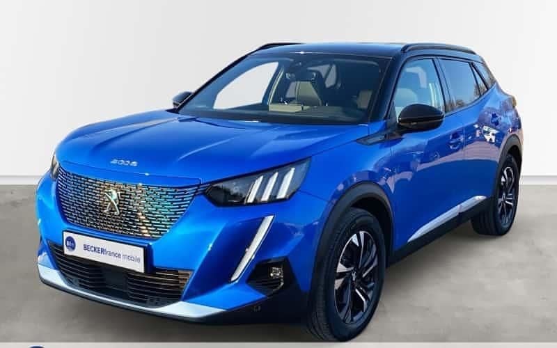 Blau/typ aussenverkleidung met Gebraucht 2021 Peugeot e-2008 GT SUV | 19.390 € (Fairer Preis) - Bild 1/4