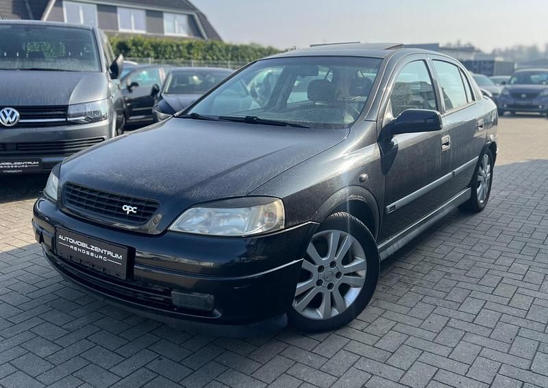 Gebraucht Opel Astra OPC 125 PS (91 kW) 2000 Schwarz Limousine