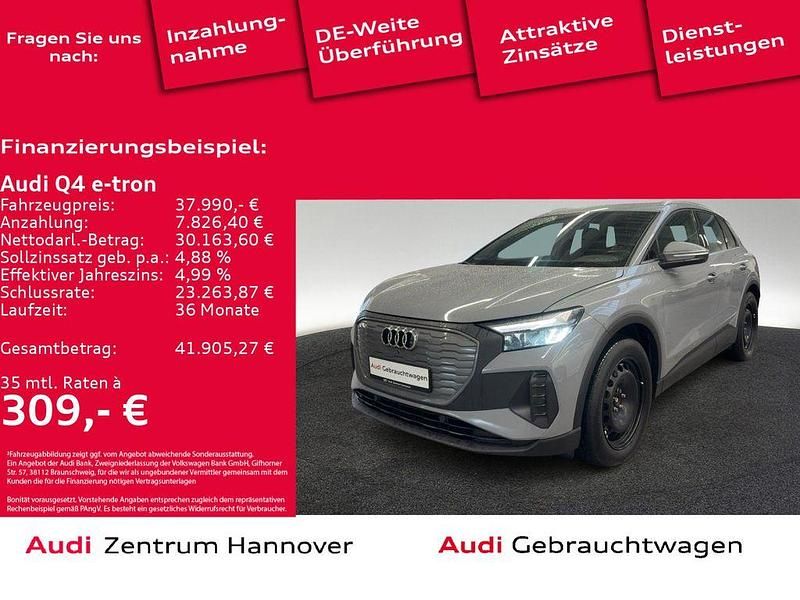 Kieselgrau Gebraucht 2023 Audi Q4 e-tron Ambiente SUV | 37.990 € (Superpreis) - Bild 1/4