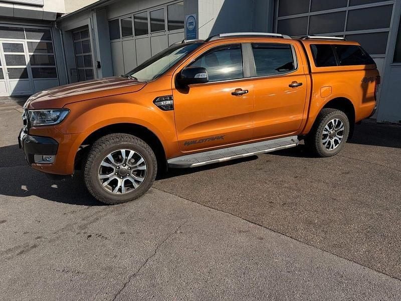 Orange Gebraucht 2017 Ford Ranger Wildtrack Abholung | 24.990 € (Fairer Preis) - Bild 1/4