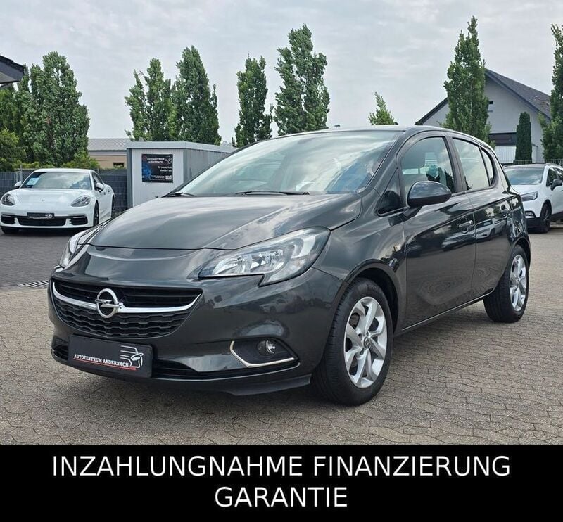 Grau Gebraucht 2017 Opel Corsa Active Limousine | 8.600 € (Fairer Preis) - Bild 1/4