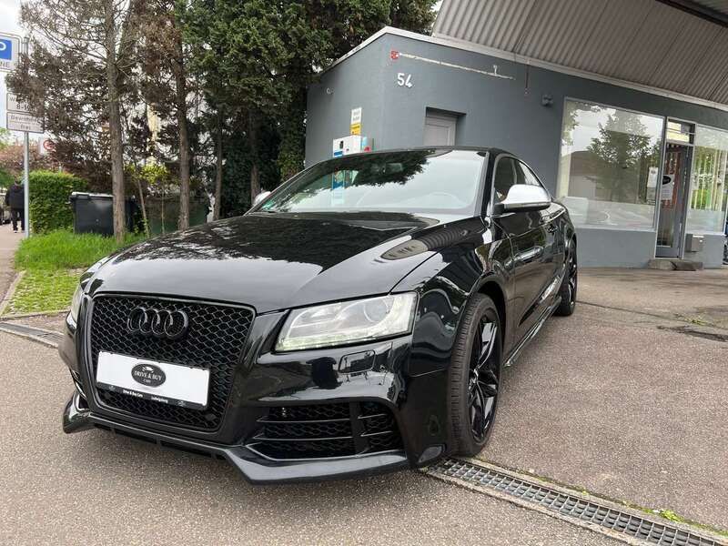 Phantomschwarz perleffekt Gebraucht 2009 Audi S5 Advanced Coupé | 12.900 € - Bild 1/4