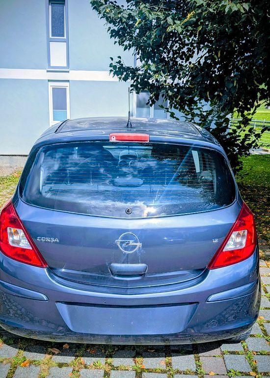 Blau Gebraucht 2008 Opel Corsa Limousine | 950 € (Superpreis) - Bild 1/4