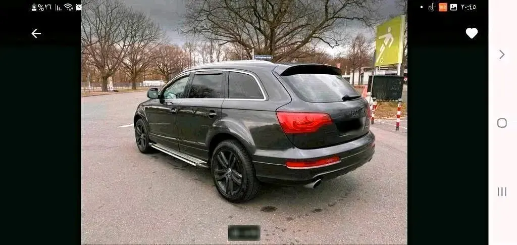 Occasion Audi Q7 S-Line 239 ch (175 kW) 2009 Noir SUV