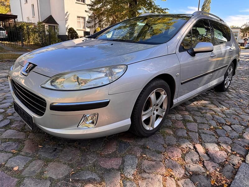 Silber Gebraucht 2009 Peugeot 407 Kombi | 3.499 € - Bild 1/4