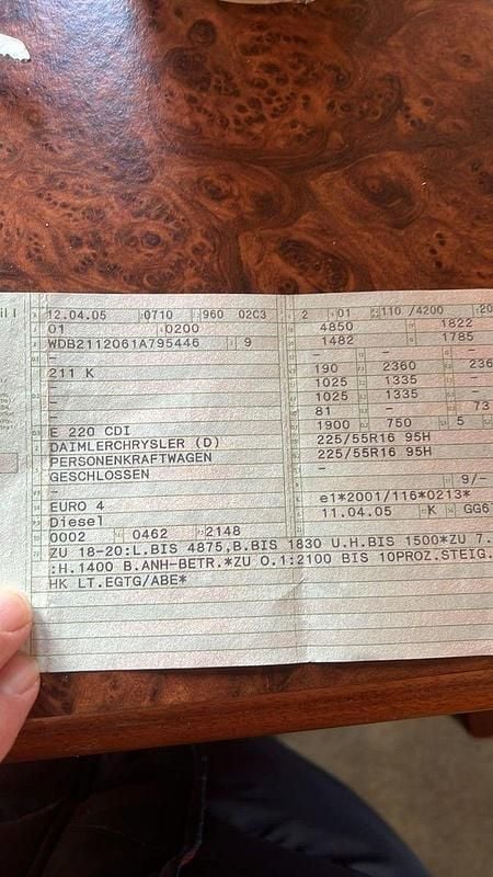 Gebraucht Mercedes E220 Avantgarde 150 PS (110 kW) 2005 Schwarz Kombi