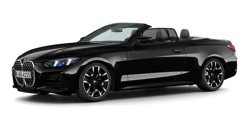 Schwarz Gebraucht 2025 BMW 430 Cabriolet Comfort Edition Cabrio | 58.812 € (Teuer) - Bild 1/4