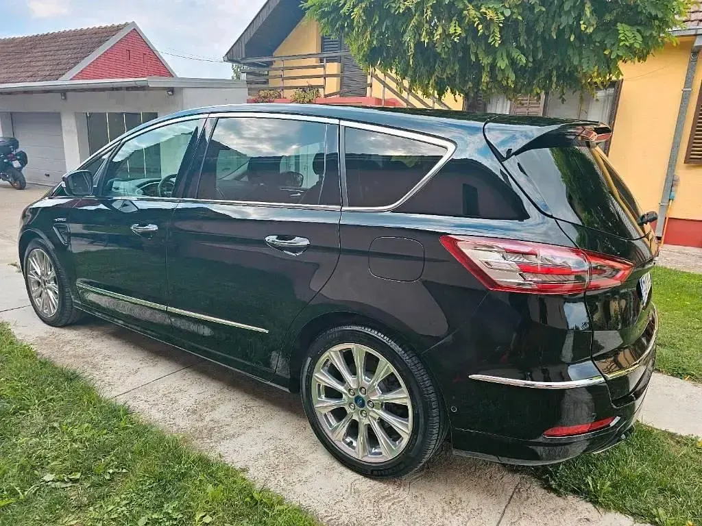 Gebraucht Ford S-MAX Vignale 150 PS (110 kW) 2019 Schwarz Van / Kleinbus