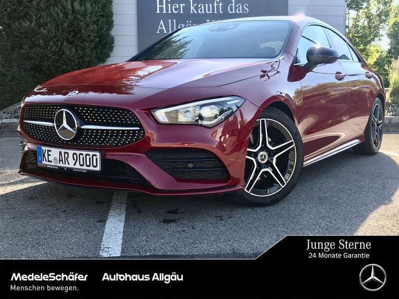 Manufaktur patagonienrot Gebraucht 2023 Mercedes CLA200 AMG Coupé | 33.730 € (Guter Preis) - Bild 1/4