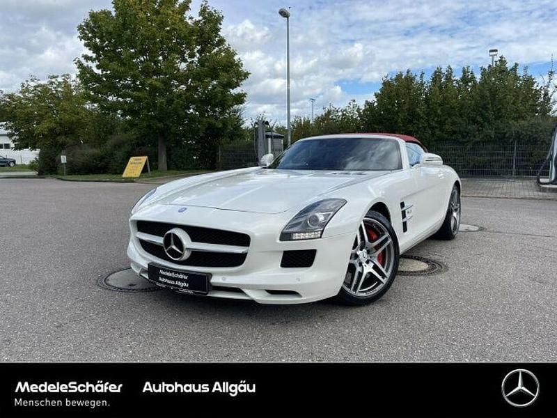 Designo mysticweiß 2 Gebraucht 2012 Mercedes SLS AMG AMG Cabrio | 139.450 € (Guter Preis) - Bild 1/4