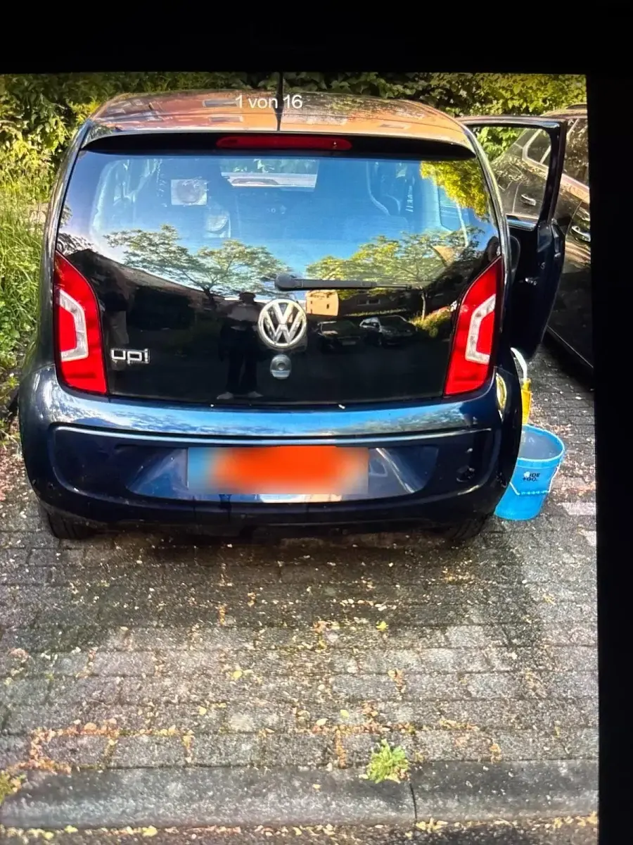 Gebraucht VW up! 60 PS (44 kW) 2013 Blau Kleinwagen