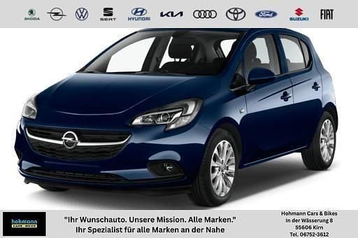 Blau Gebraucht 2018 Opel Corsa Edition Kleinwagen | 10.990 € (Etwas zu teuer) - Bild 1/4