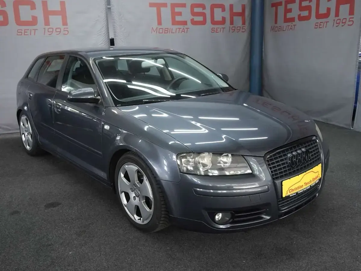 Gebraucht Audi A3 Sportback Ambition 116 PS (85 kW) 2007 Grau Kleinwagen