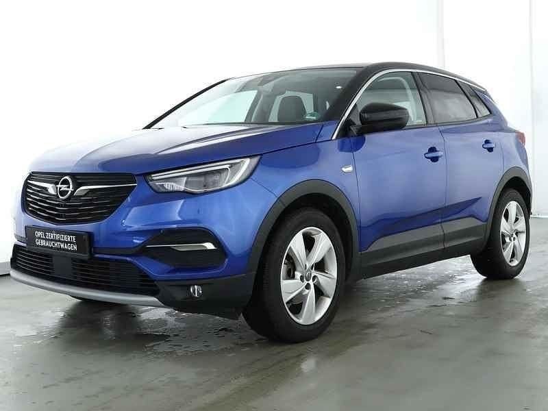 Topas blau Gebraucht 2018 Opel Grandland X Innovation SUV | 26.970 € - Bild 1/4