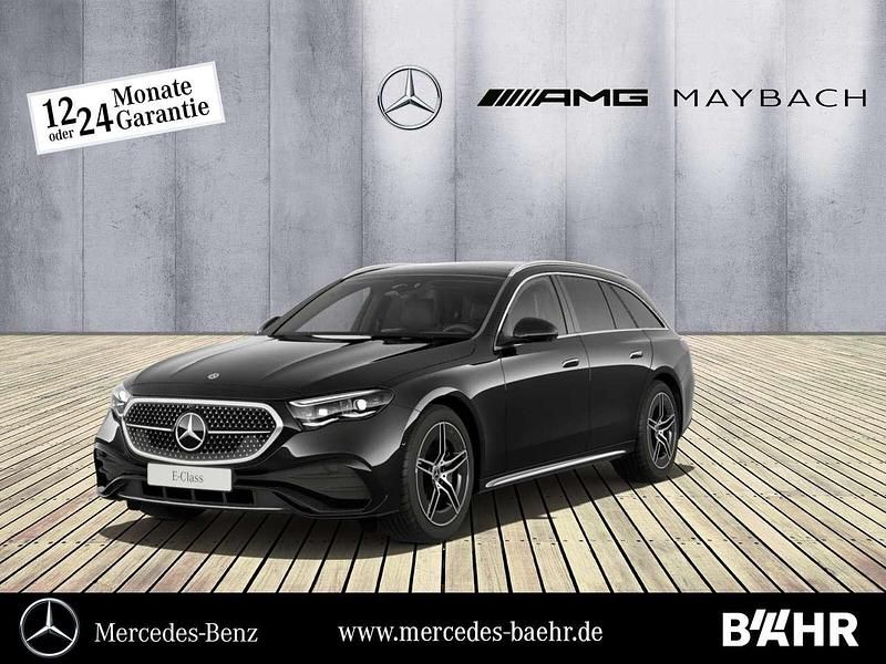 lack obsidianschwarz Gebraucht 2025 Mercedes E220 AMG Kombi | 53.950 € (Fairer Preis) - Bild 1/4