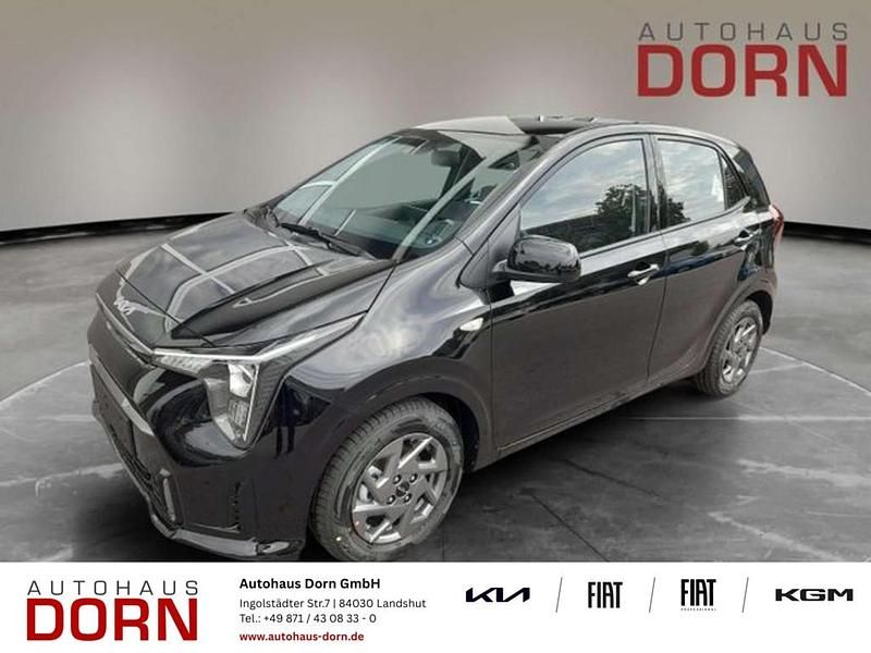 Neu Kia Picanto Vision 63 PS (46 kW) 2025 Schwarz Kleinwagen