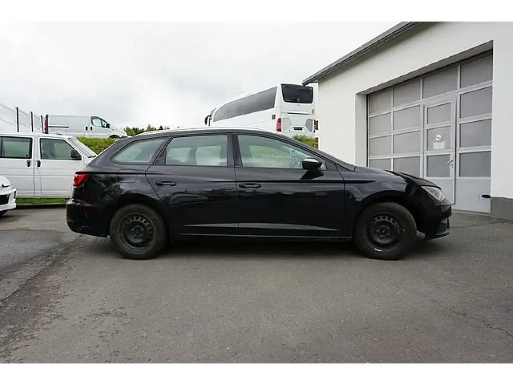 Gebraucht Seat Leon ST 116 PS (85 kW) 2018 Schwarz (metallic) Kombi