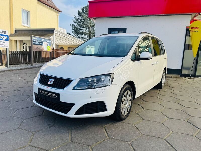 Weiß Gebraucht 2012 Seat Alhambra Van / Kleinbus | 9.000 € (Superpreis) - Bild 1/4