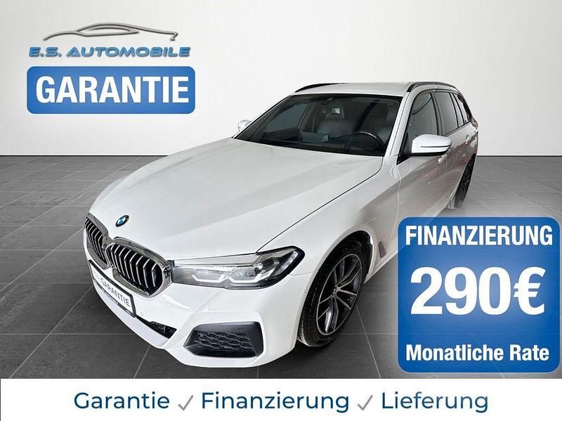 Weiß Gebraucht 2022 BMW 520 M Sport Limousine | 27.200 € (Guter Preis) - Bild 1/4
