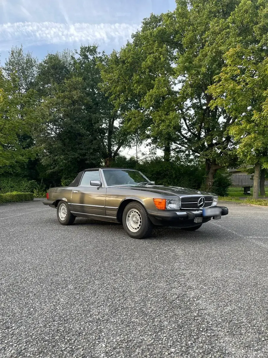 Gebraucht Mercedes SL450 217 PS (159 kW) 1977 Grau Cabrio