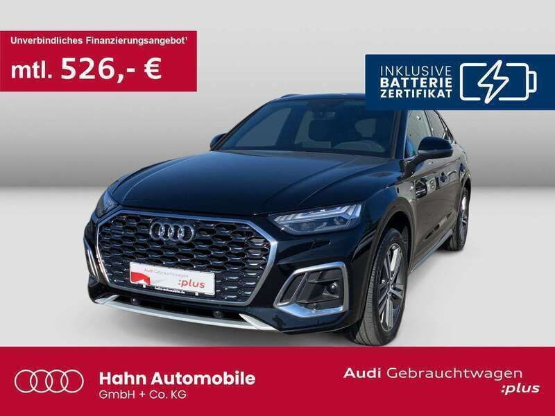 Mythosschwarz metallic Gebraucht 2022 Audi Q5 S-Line SUV | 45.860 € (Teuer) - Bild 1/3