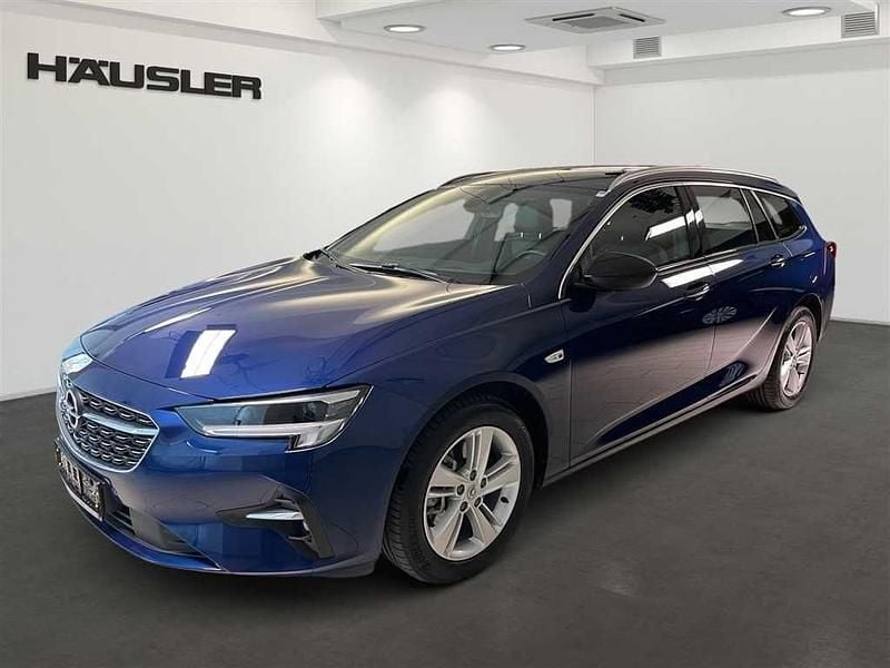 Nautic blau (metallic) Gebraucht 2022 Opel Insignia Elegance Kombi | 26.890 € (Fairer Preis) - Bild 1/4
