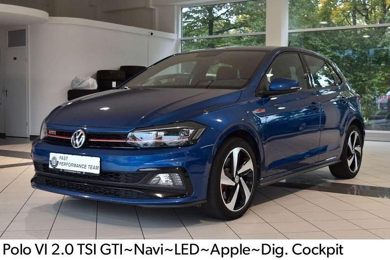 Blau Gebraucht 2019 VW Polo GTI Kleinwagen | 16.999 € (Fairer Preis) - Bild 1/4